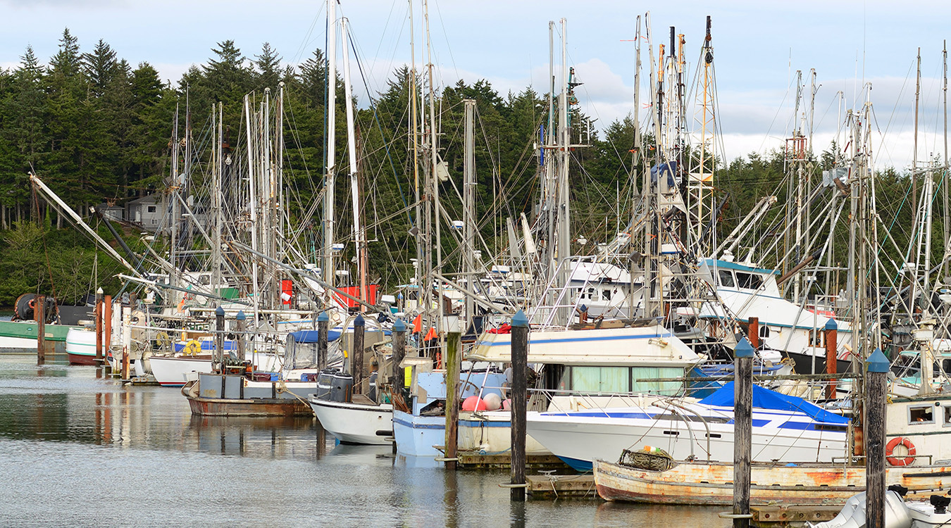 Charleston Harbor is one of the best on the Oregon coast and terrific for ocean fishing