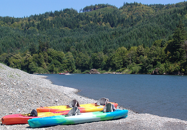 The Rogue River is know for terrific salmon and steelhead fishing as well as magical rafting trips.