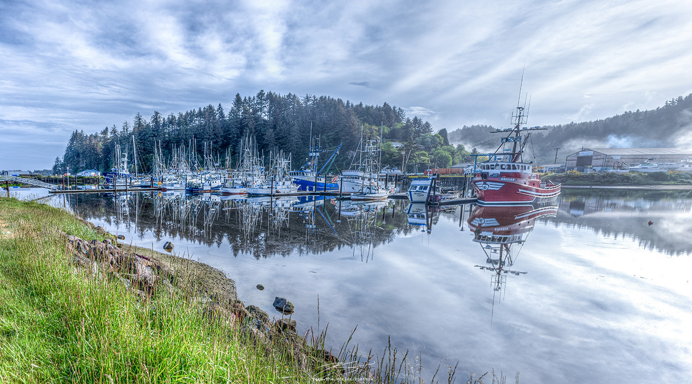 Winchester Bay has a terrific harbor with some of the best fishing on the west coast.